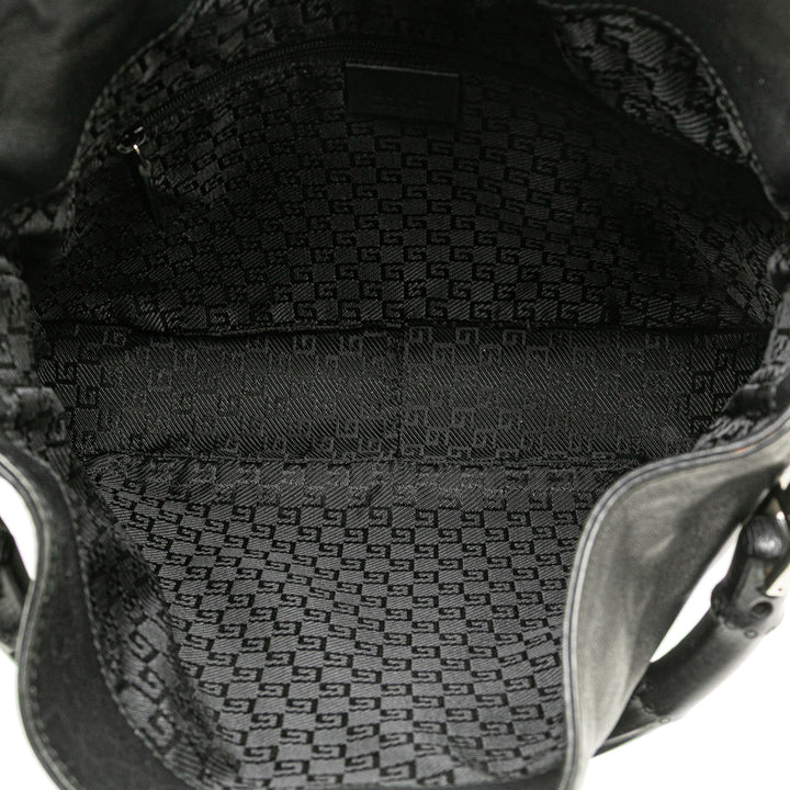 Gucci Cuir Bamboo Sac cartable