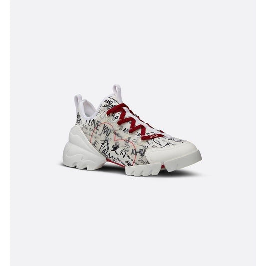 DIOR D-Connect Dioramour Graffiti Sneakers pointure 41,5