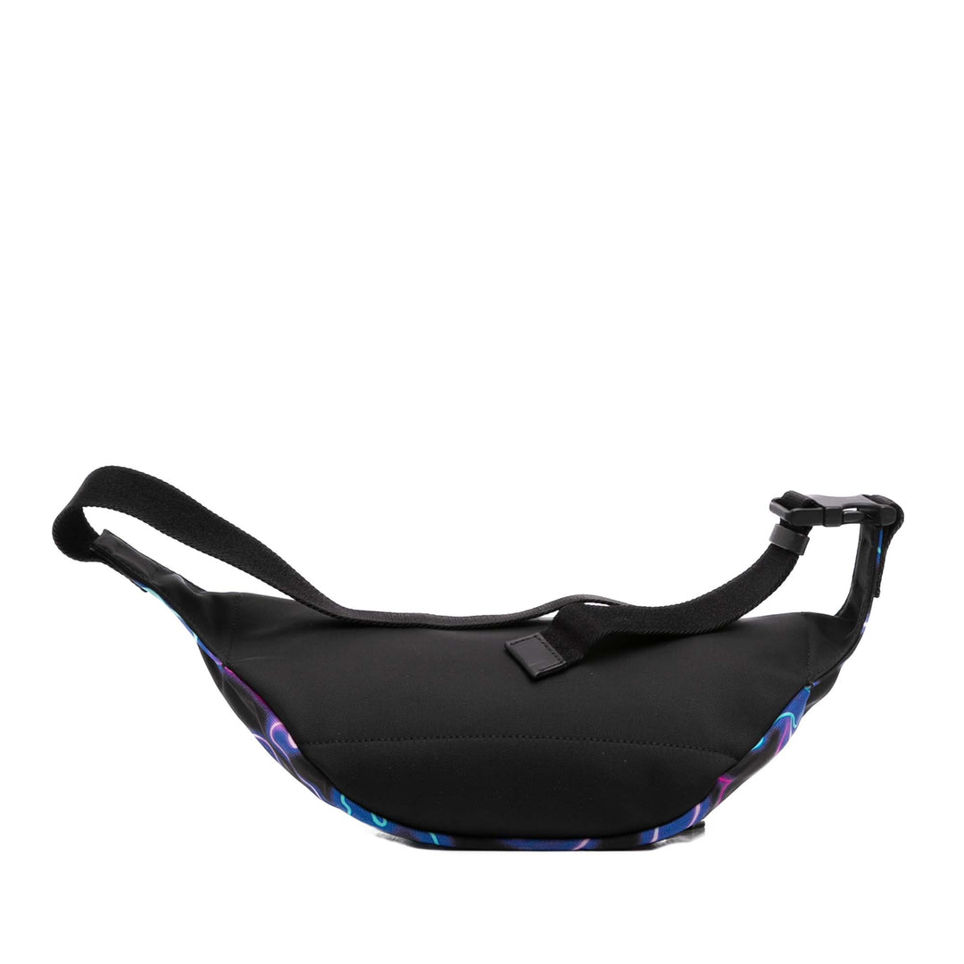 VLTN Neon Camouflage Imprimé Sac ceinture Noir
