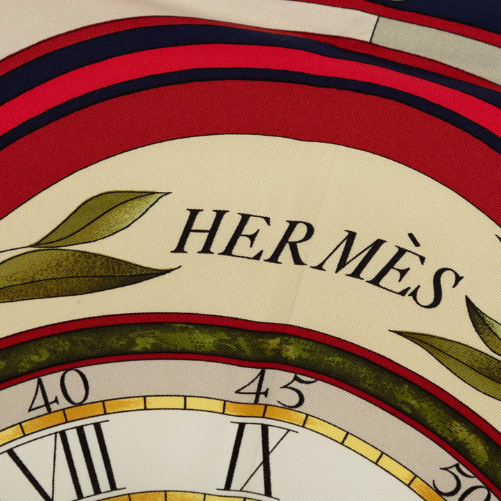 Parmi Les Fleurs Je Compte Les Heures Foulard 90 Multi Multicolore
