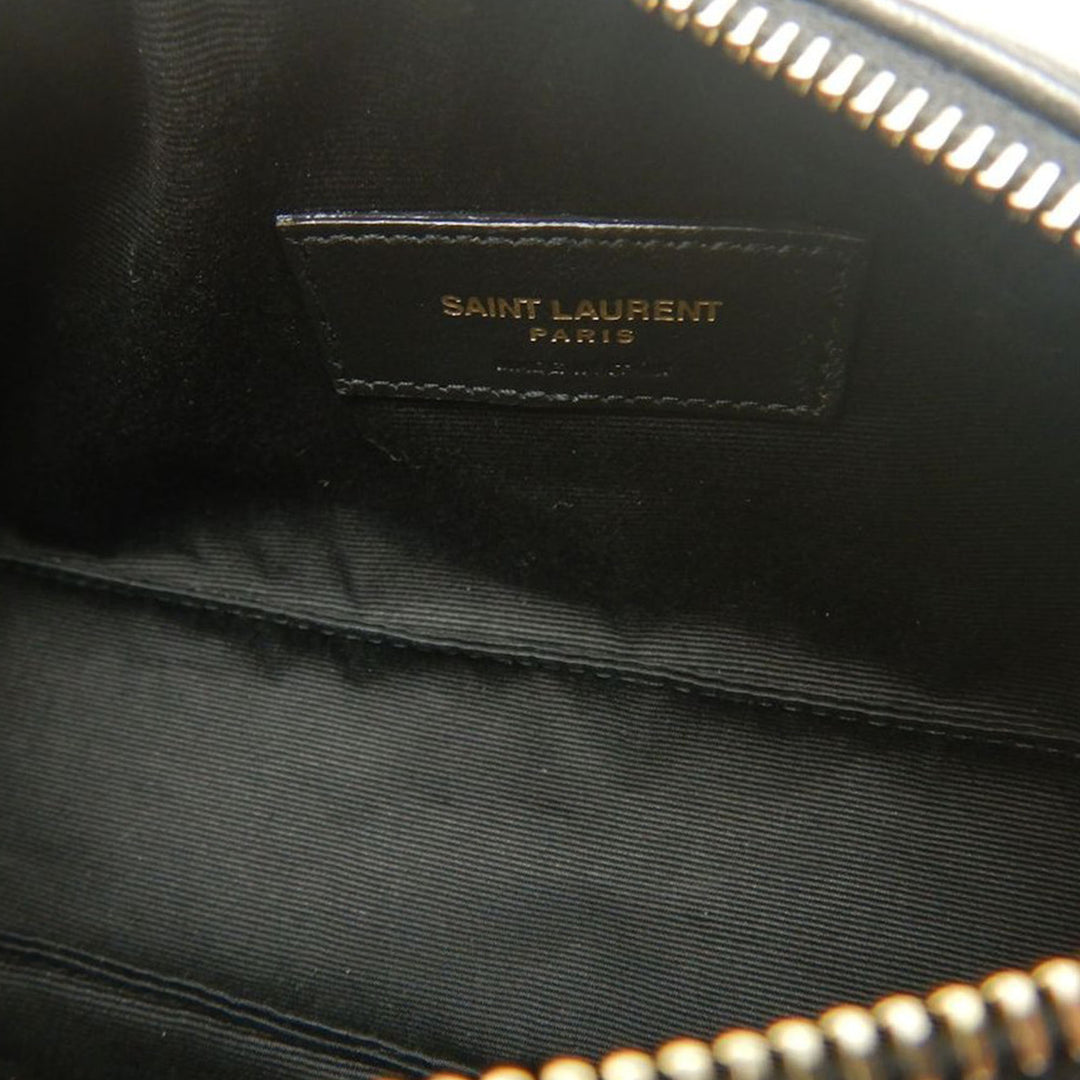 Matelassé Sade Tube Sac Mini Cuir d'agneau Noir