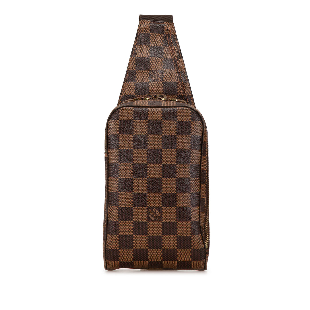 Louis Vuitton Damier Ebene Geronimos Brown - GABY PARIS