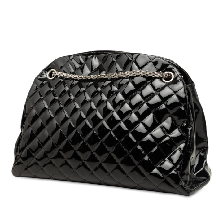 Matelassé Just Mademoiselle Sac bowling Grand Noir