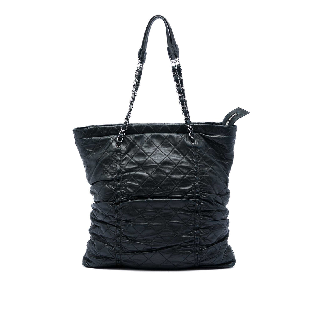 Chanel Matelassé Cuir d’agneau North South Sharpei Shopping Cabas