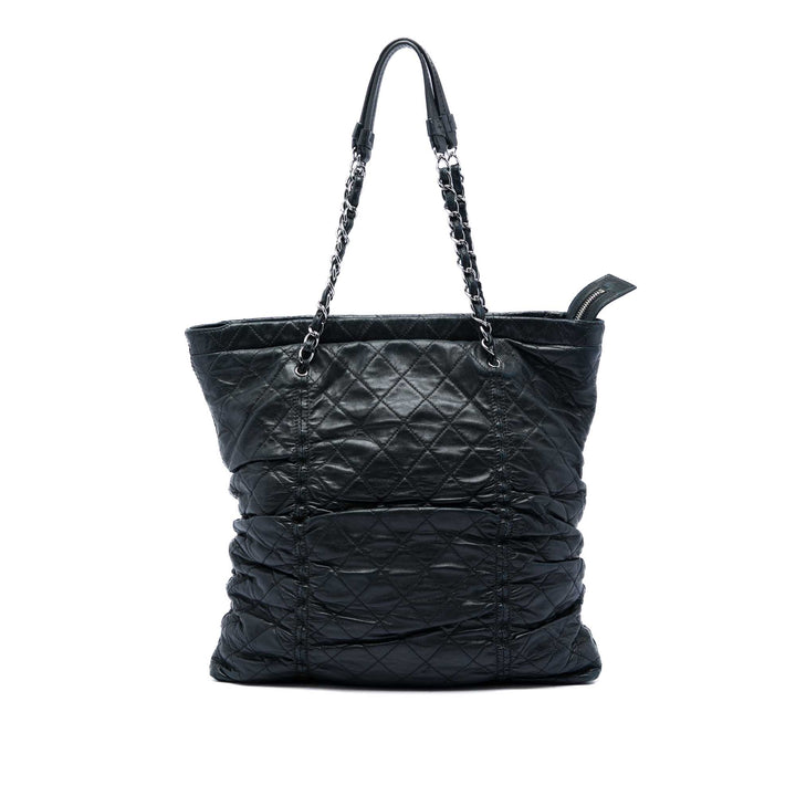 Chanel Matelassé Cuir d’agneau North South Sharpei Shopping Cabas