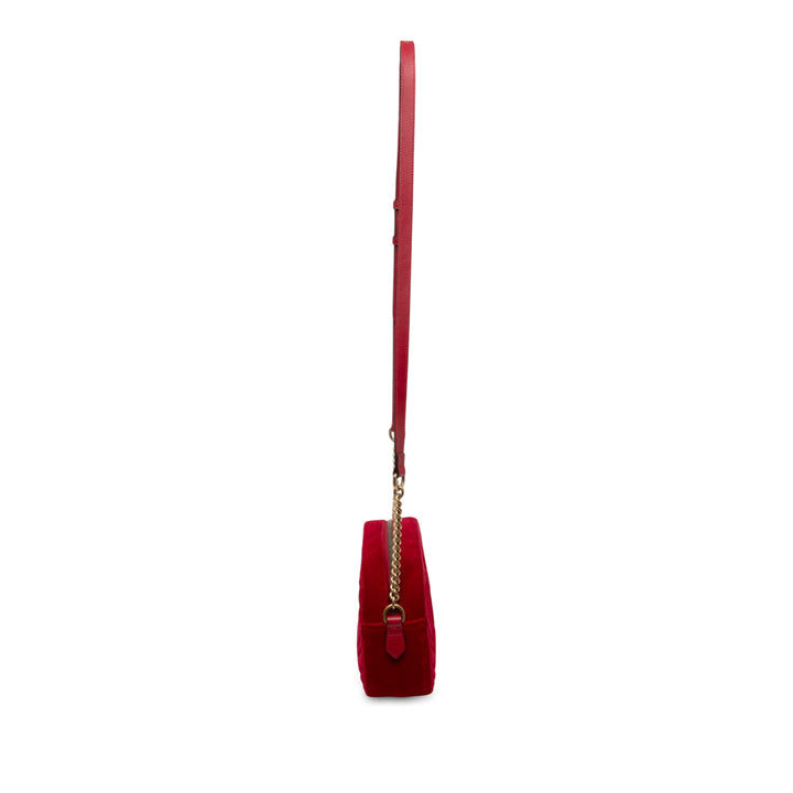 Gucci GG Marmont Matelasse Sac Petit Rouge – vue 7 – GABY PARIS