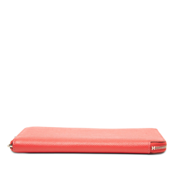 Hermès Epsom Azap Soie In Long Walllet