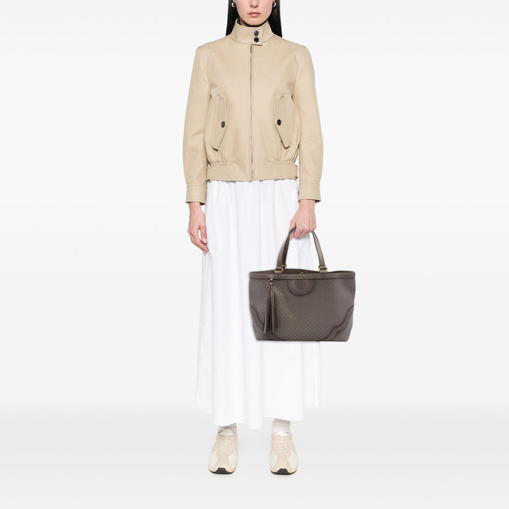 Gucci Microguccissima Brogue Duilio Cabas Grand Marron – vue 6 – GABY PARIS