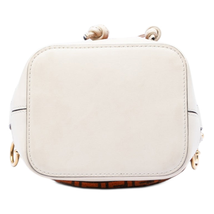Fendi Mini Zucca Daim Mon Tresor Bucket Sac