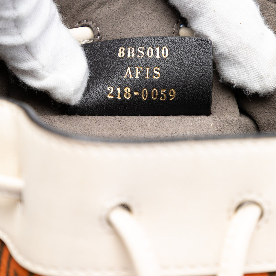 Fendi Mini Zucca Daim Mon Tresor Bucket Sac