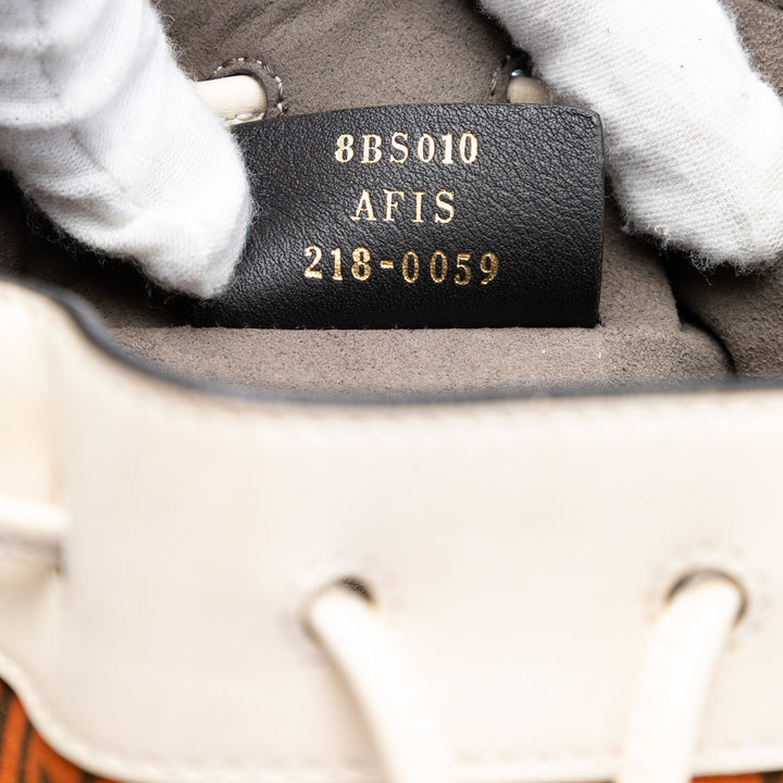 Fendi Mini Zucca Daim Mon Tresor Bucket Sac