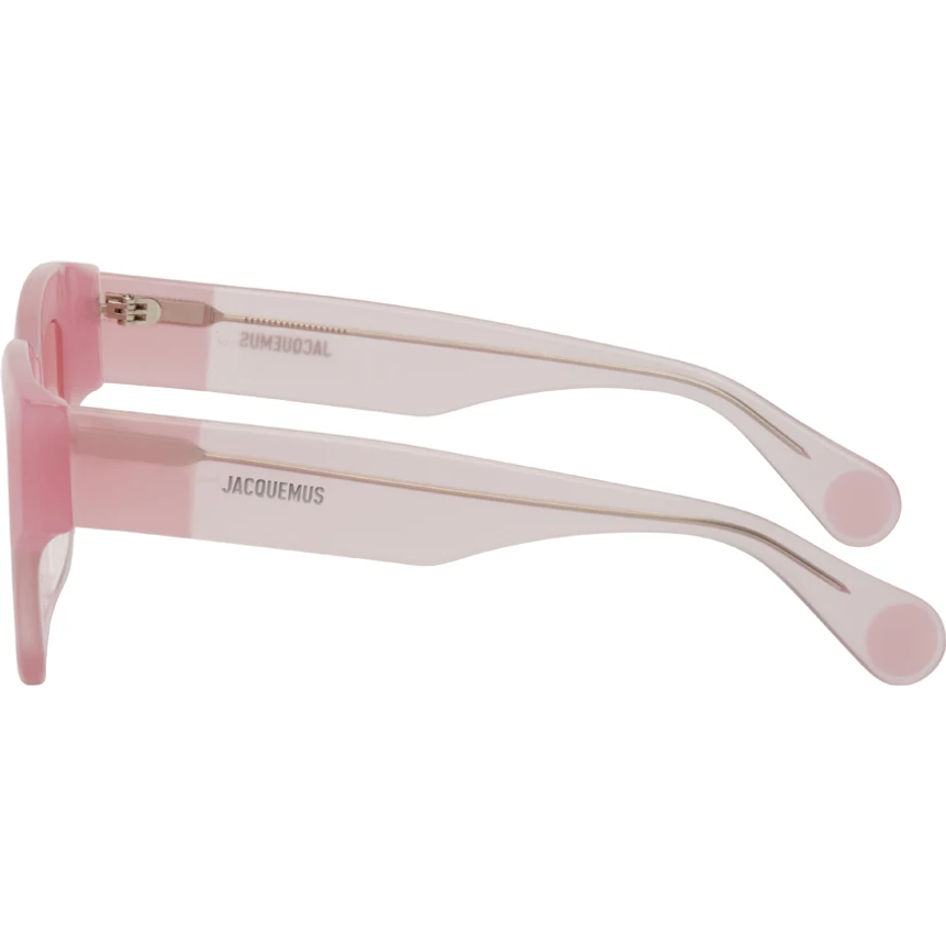 JACQUEMUS Pink 'Baci Glasses' Sunglasses