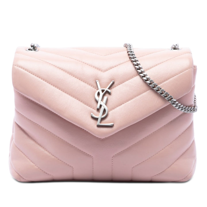 Matelasse LouLou Sac Petit Cuir de veau Rose