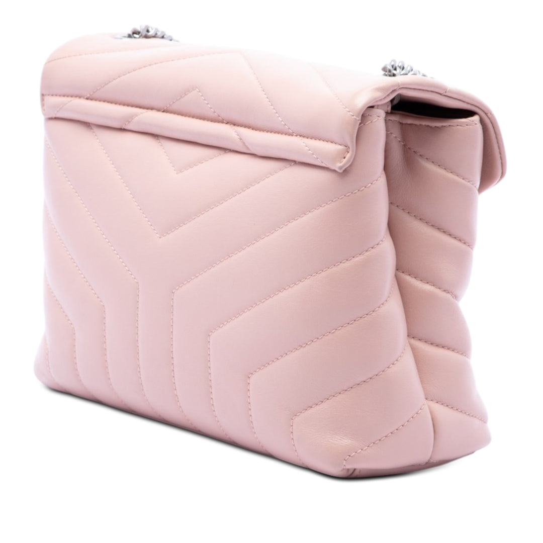 Matelasse LouLou Sac Petit Cuir de veau Rose