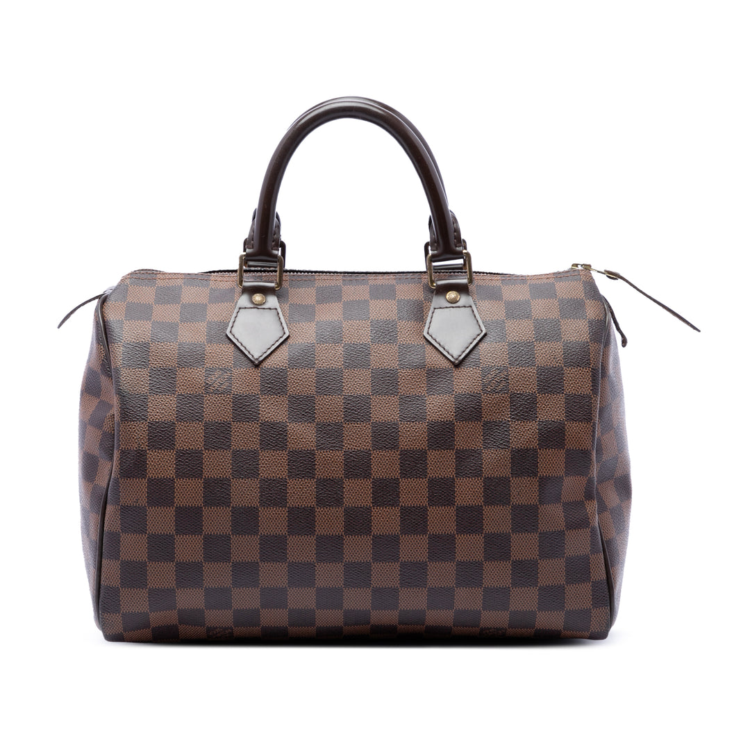 Speedy 30 Damier Ébène Marron