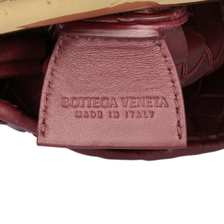 Bottega Veneta Baby Cuir d’agneau Intrecciato Sardine Rouge – GABY PARIS Authentique