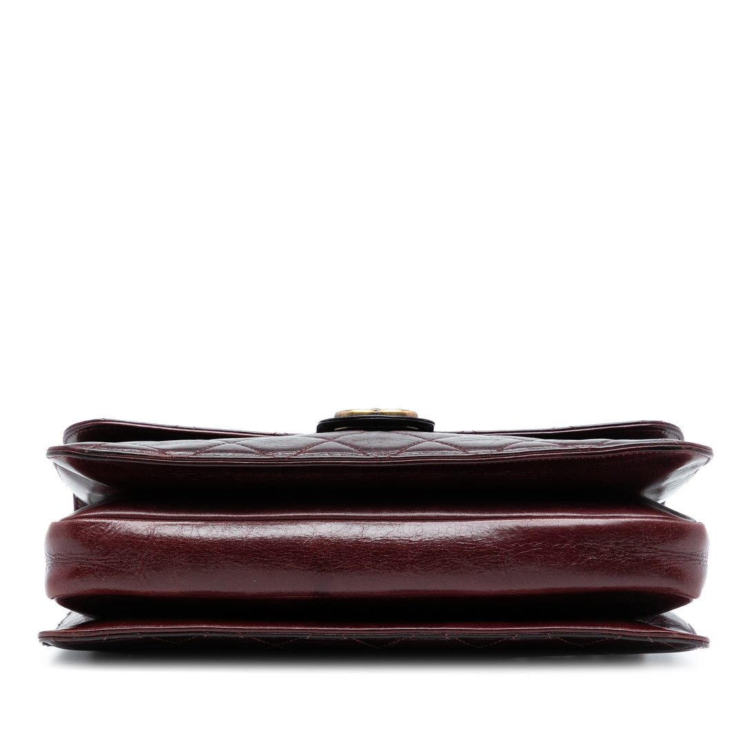 Chanel Large Matelassé Cuir de veau Perfect Edge à rabat – GABY PARIS Authentique