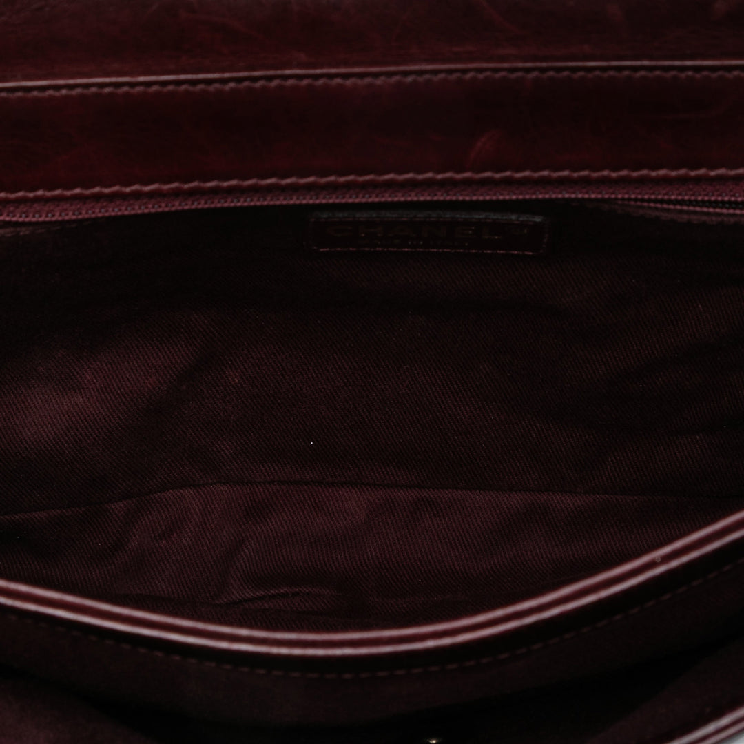 Chanel Large Matelassé Cuir de veau Perfect Edge à rabat – GABY PARIS Authentique