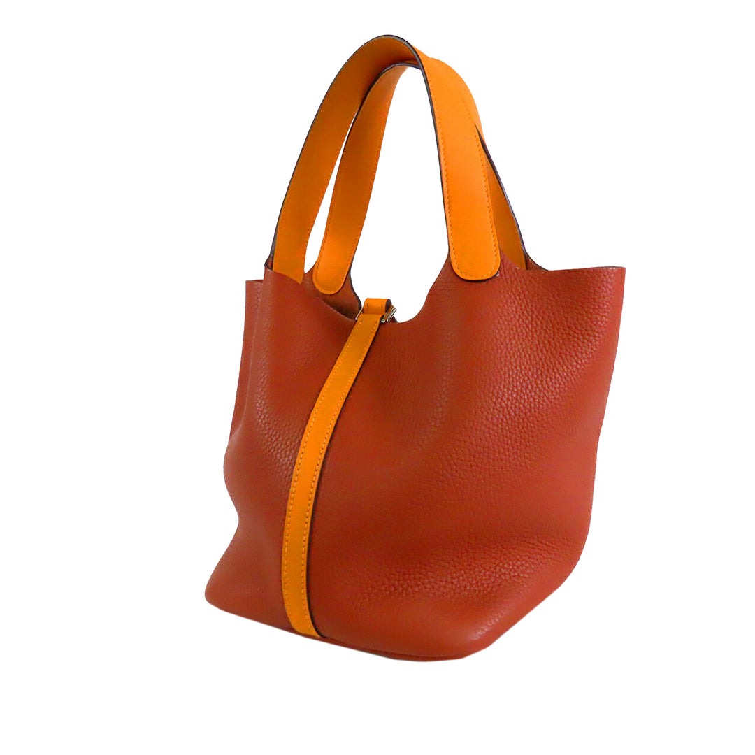 Hermès Bicolor Clemence et Swift Picotin Lock 22