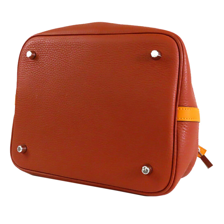 Hermès Bicolor Clemence et Swift Picotin Lock 22