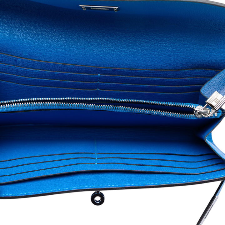 Hermès Chevre Mysore Kelly Longue Portefeuille