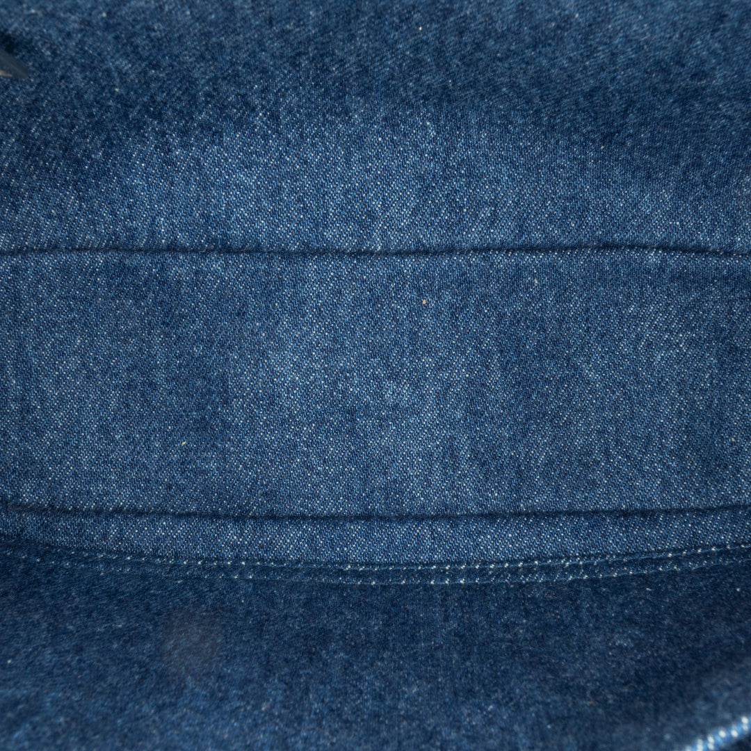 Bottega Veneta Small Jean Intreccio Sac caméra Bleu