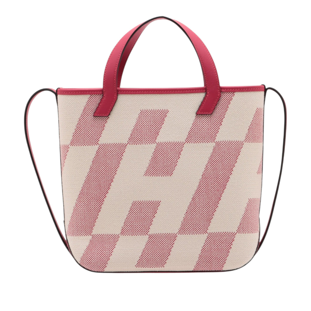 Hermès Toile et Swift Cabas H en Biais 27
