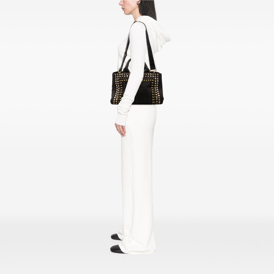 Prada Toile Canapa Bijoux Sac