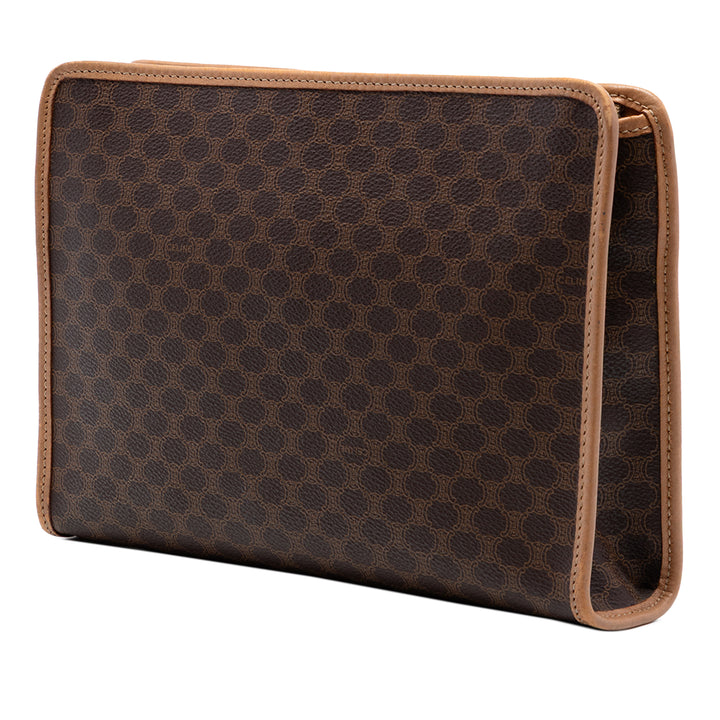 Celine Macadam Coated Toile Pochette