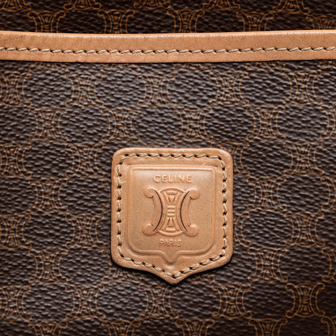 Celine Macadam Coated Toile Pochette