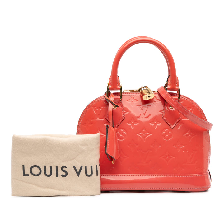 Louis Vuitton Monogram Vernis Alma BB