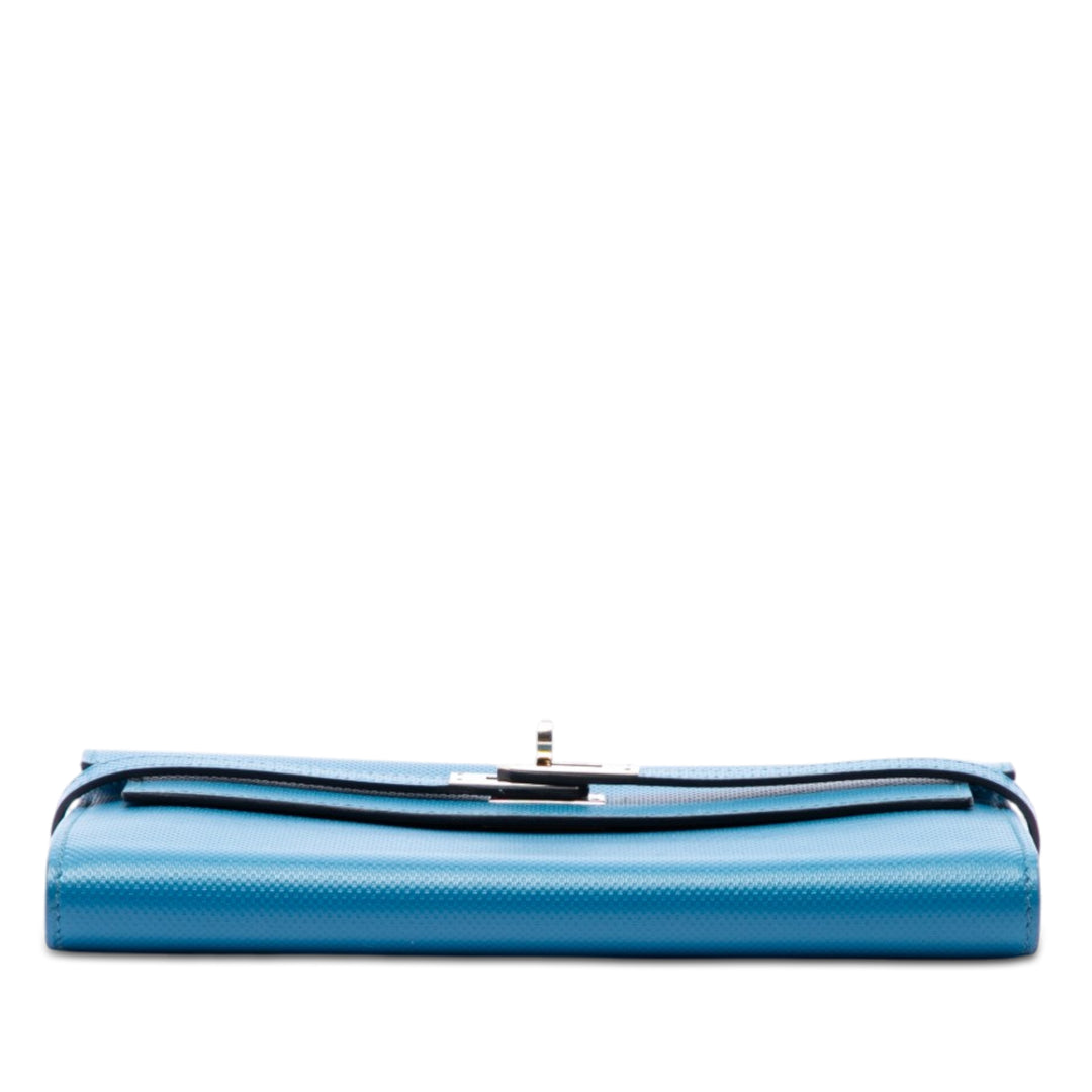 Hermès Grain d H Kelly Longue Portefeuille