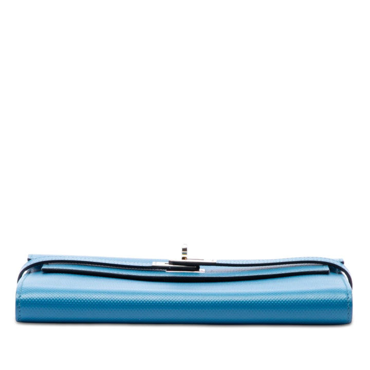 Hermès Grain d H Kelly Longue Portefeuille