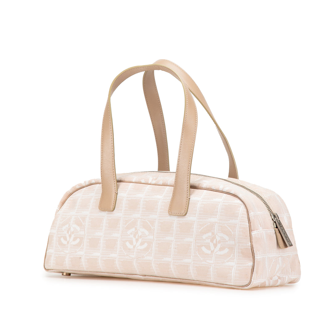New Travel Line Nylon Handbag Brown - Gaby Paris
