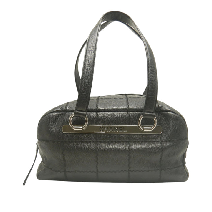 Chocolate Bar Sac Cuir caviar Noir