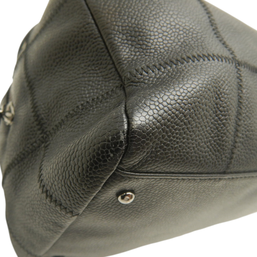 Chocolate Bar Sac Cuir caviar Noir