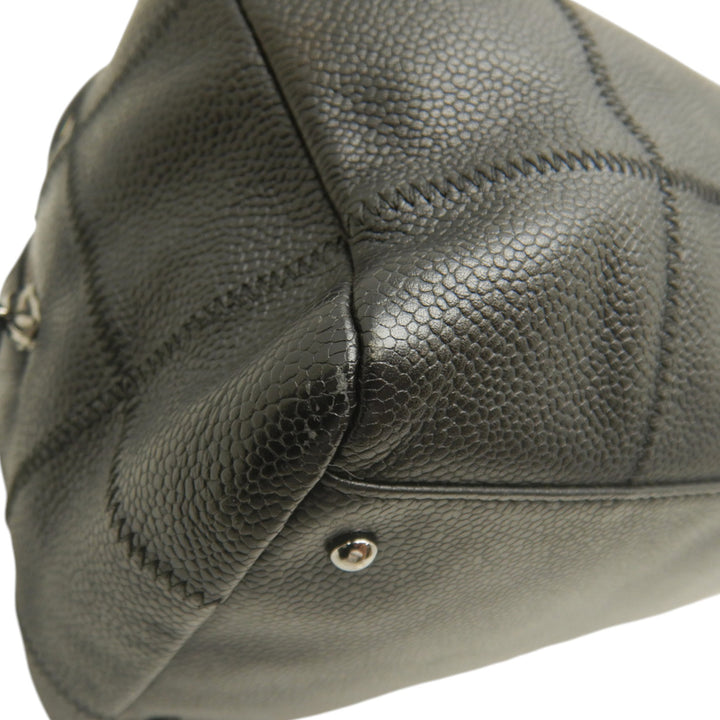 Chocolate Bar Sac Cuir caviar Noir