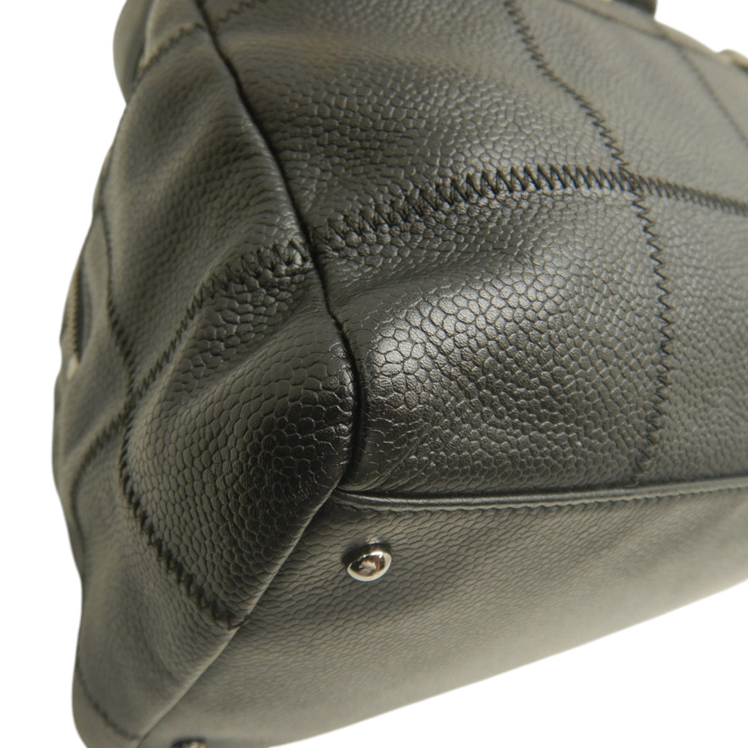 Chocolate Bar Sac Cuir caviar Noir