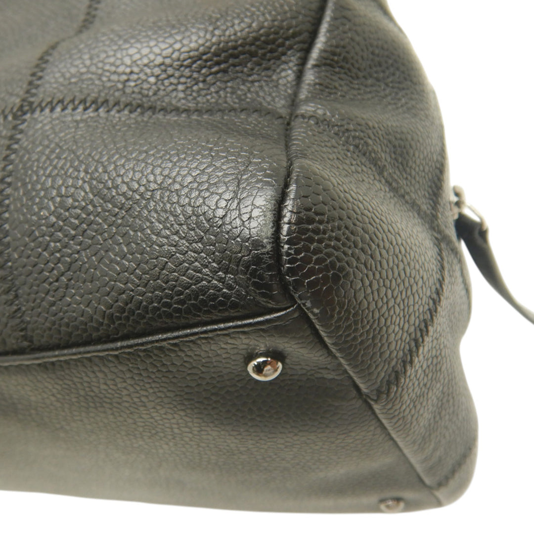 Chocolate Bar Sac Cuir caviar Noir