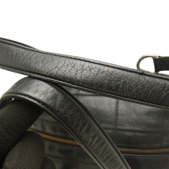 Chocolate Bar Sac Cuir caviar Noir