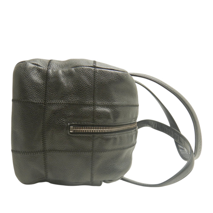 Chocolate Bar Sac Cuir caviar Noir