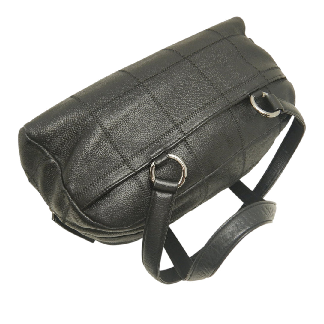 Chocolate Bar Sac Cuir caviar Noir