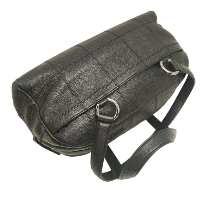 Chocolate Bar Sac Cuir caviar Noir