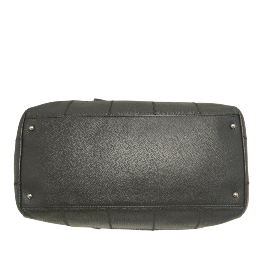 Chocolate Bar Sac Cuir caviar Noir
