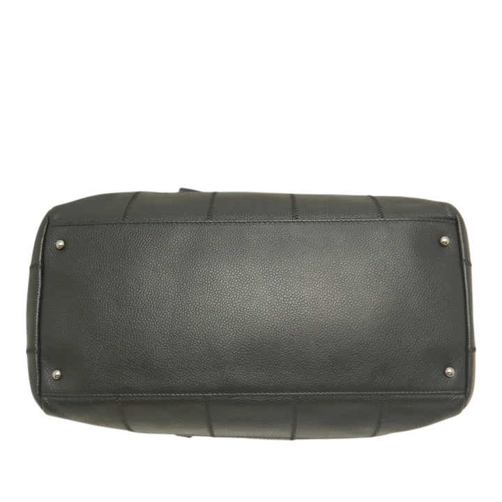Chocolate Bar Sac Cuir caviar Noir