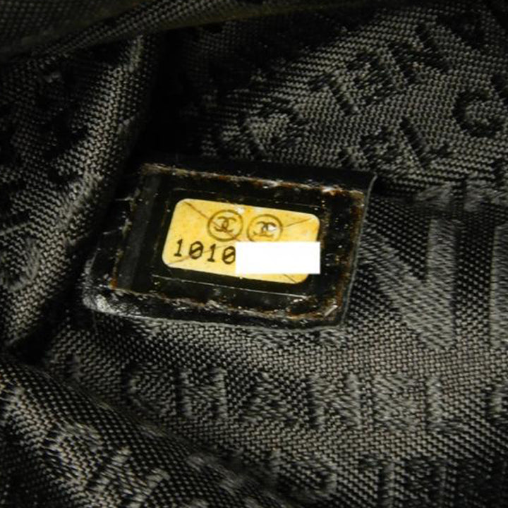 Chocolate Bar Sac Cuir caviar Noir