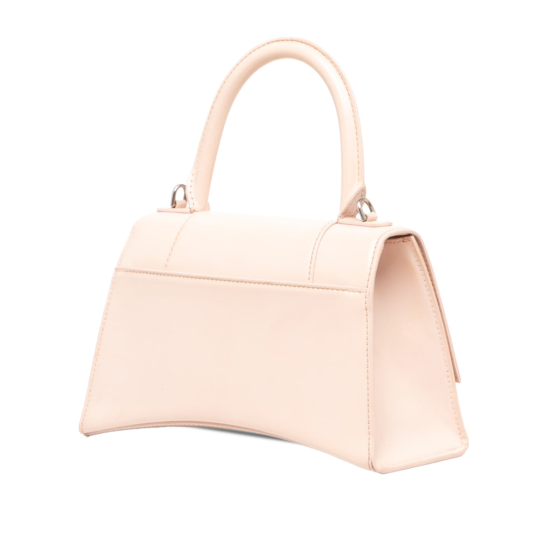 Balenciaga Sac à main Hourglass à Petit Beige – vue 2 – GABY PARIS