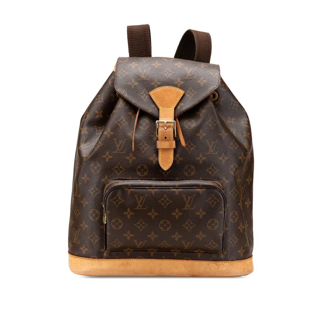 Monogram Montsouris GM Brown - Gaby Paris