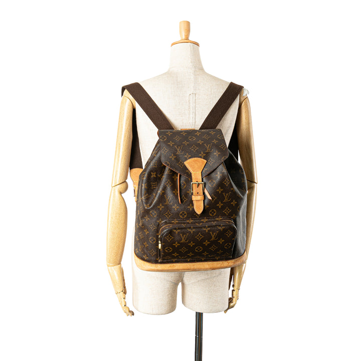 Monogram Montsouris GM Brown - Gaby Paris