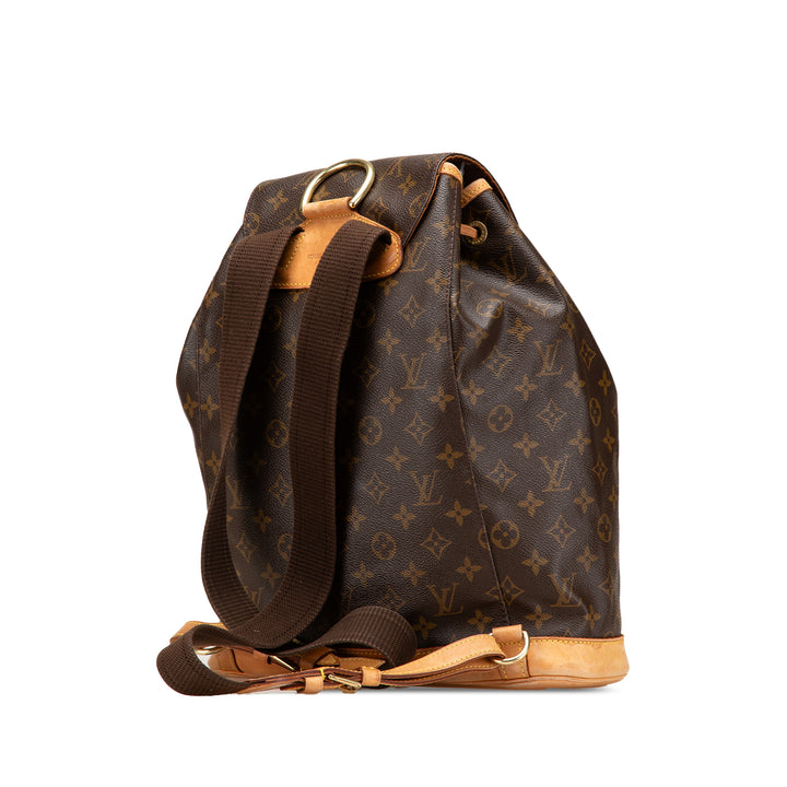 Monogram Montsouris GM Brown - Gaby Paris